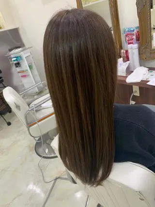 ロング カラー Rapt.HAIR 中村 知里のヘアスタイル