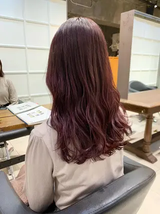 セミロング カラー 髪質改善/縮毛矯正 /DAIKIのヘアスタイル