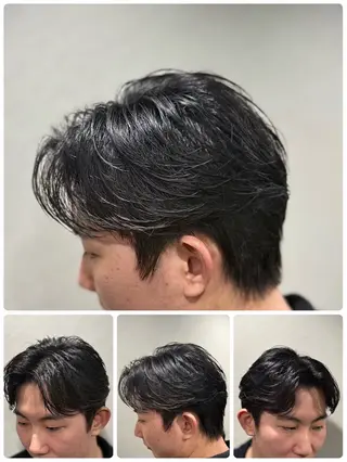 ミディアム 佐野 悠那のヘアスタイル
