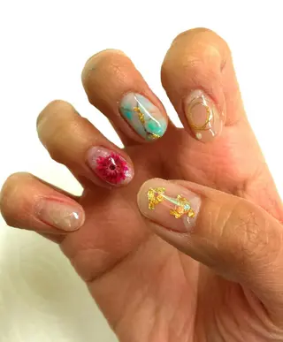 ネイル 河野ちえ (雑誌掲載サロン)のネイルデザイン