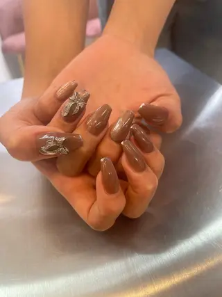 ネイル 束感まつ毛/ネイル/ LED♥KIRARAのマツエク・マツパデザイン