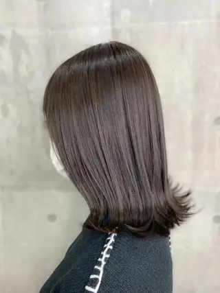 ミディアム カラー 【透明感、艶髪】西村 有司のヘアスタイル