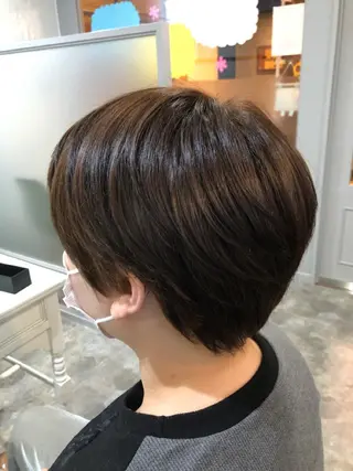 ショート hair care ACRO店長　谷のヘアスタイル