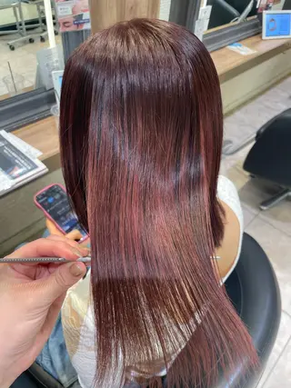 カラー 暖色カラー💞🎀 ゆいのヘアスタイル