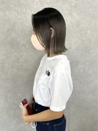 ミディアム カラー 成城美容室 YOSHIMURAのヘアスタイル