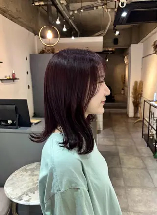 カラー あやは🍀/カラー モデル/名古屋のヘアスタイル