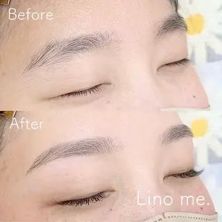 アイブロウ Lino me. かとうのマツエク・マツパデザイン