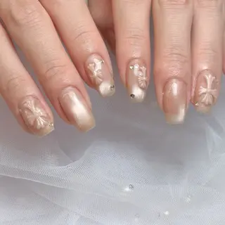 ネイル mau🩵nail 堺筋本町｜心斎橋のネイルデザイン