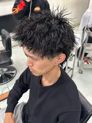 ショート ヘアアレンジ メンズ メンズヘア静岡 ✂︎Ryuheiのヘアスタイル