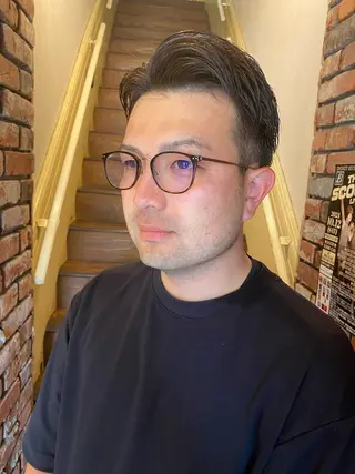 メンズ 高塩翔大 髪質改善のヘアスタイル