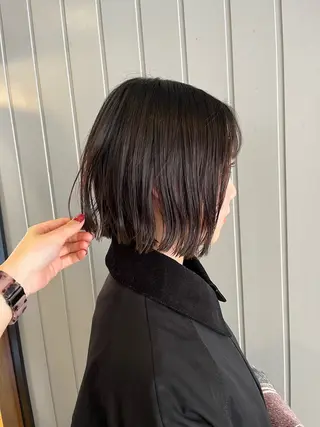 ミディアム 田中 結月のヘアスタイル