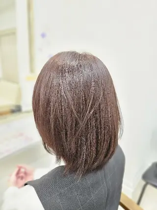 ミディアム 林慶吾/ショート /ダメージレスカラーのヘアスタイル
