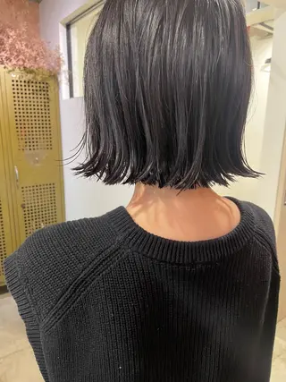 ミディアム さの あやねのヘアスタイル
