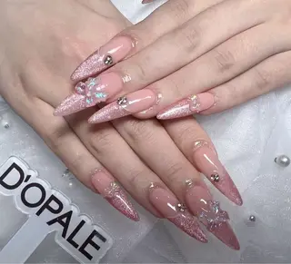 ネイル D‘OPALEサロン所属・長さ出し専門店 上野kkのネイルデザイン