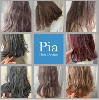 カラー Pia ツボイ ケイタのヘアスタイル
