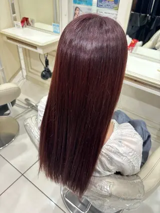 ロング カラー ash 志木南口店 りなのヘアスタイル