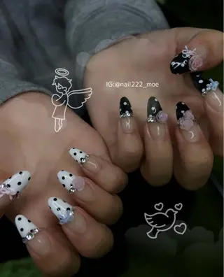 ネイル ⟡.*222⋰˚☆ MöEのネイルデザイン
