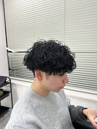 パーマ メンズ 🐺韓国風メンズ特化 あさひ🐺のヘアスタイル