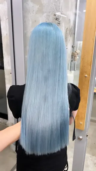 ロング カラー ハイトーン専門美容師 kimutaのヘアスタイル