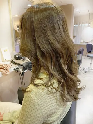 ミディアム 原田 英治のヘアスタイル