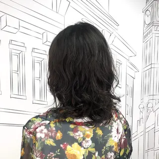 ショート パーマ 坪井 彰吾のヘアスタイル