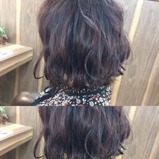 ショート ミディアム カラー 🟦髪質改善6年 💊YAMAMOTOのヘアスタイル