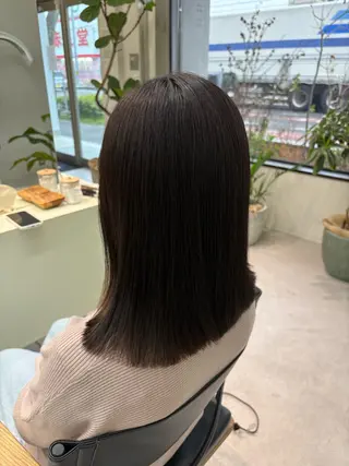 セミロング カラー DEEokazaki sae.Aのヘアスタイル
