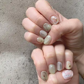 ネイル 新宿ニュアンスネイル makotoのネイルデザイン