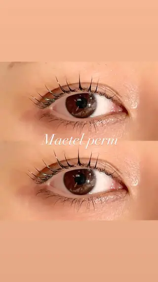 マツエク・マツパ Pinq she Ayana👀🤍のヘアスタイル