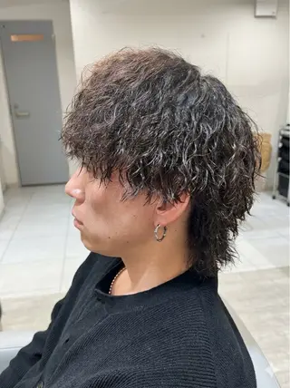 パーマ メンズ メンズ特化/ツイスパ 5分朝ラクセット 颯のヘアスタイル