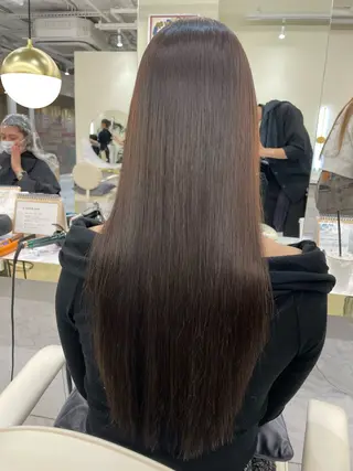 ロング カラー ヘアアレンジ 髪質改善特化 🫧松野力也のヘアスタイル