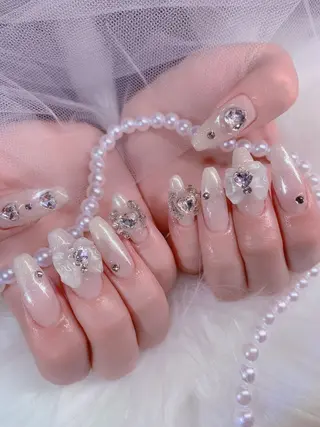 ネイル 3Dアートネイル💗 都築レナのネイルデザイン