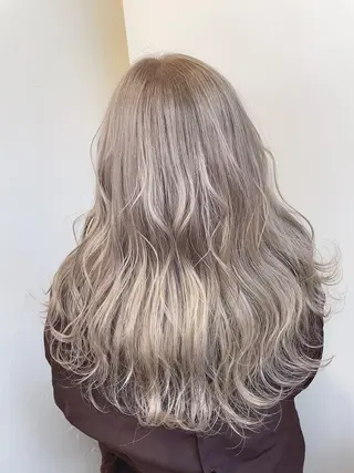 ロング レイヤー/ハッシュ 渋谷/サッタのヘアスタイル