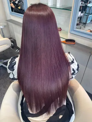 セミロング 渡辺 杏斗龍のヘアスタイル