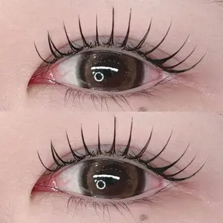 マツエク・マツパ 心斎橋束感マツエク 🖤Kisaのマツエク・マツパデザイン