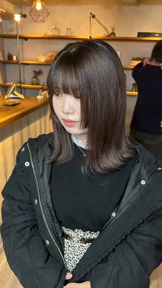 セミロング 🦭☪️Azumi 縮毛矯正☪️🦭のヘアスタイル