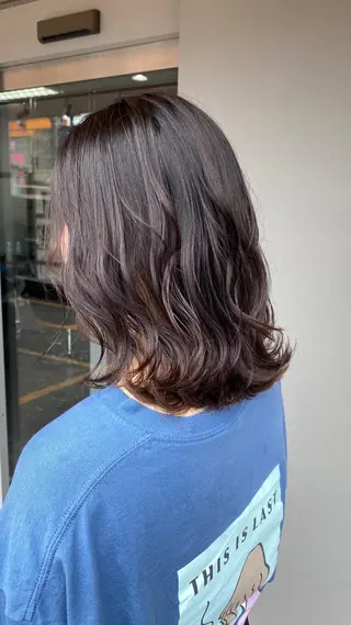 ミディアム 平田 広大のヘアスタイル
