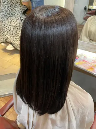 セミロング カラー 田野倉NEXT店 美髪ニストのヘアスタイル