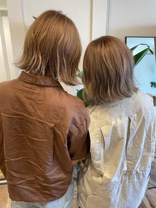 カラー yuu /N° 大分中央町店のヘアスタイル
