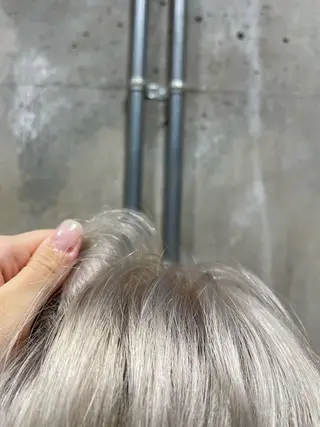 ショート カラー 🪿透明感/艶カラー ﾜﾀﾅﾍﾞｱｵｲのヘアスタイル
