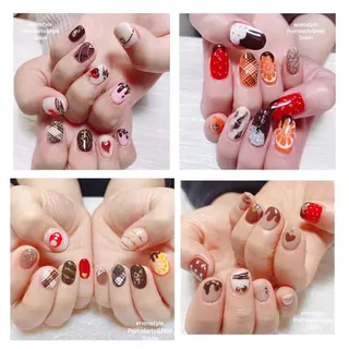 ミディアム ネイル 👑enen style👑のネイルデザイン