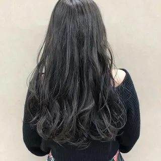 ロング カラー レイヤーカット／ 髪質改善✨山中優のヘアスタイル