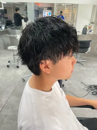 パーマ メンズ 町田エリアＮｏ．１/ パーマ特化/太田京希のヘアスタイル