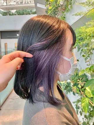 ミディアム カラー Utata  literie所属・🌷小野田 睦🌷のヘアスタイル