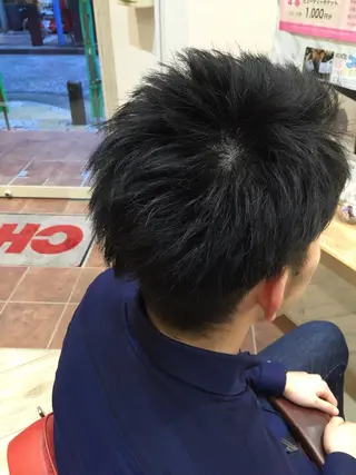 ショート メンズ 吉岡 三四朗のヘアスタイル