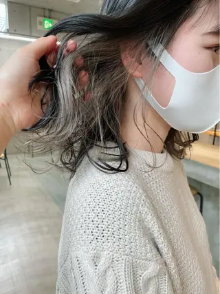 ミディアム son hair HIROEのヘアスタイル