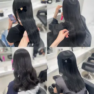 セミロング カラー ヘアアレンジ 💗トレンドモテヘア Natsumi 💗のヘアスタイル