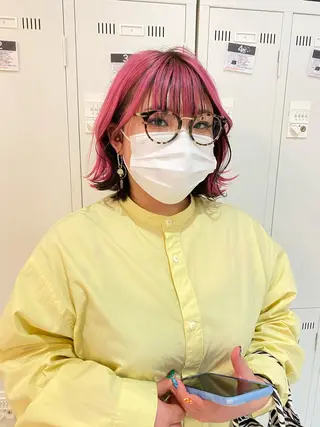 カラー Erina レイヤー/似合わせ♡のヘアスタイル