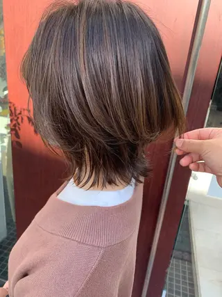 ミディアム 仁和山 健汰のヘアスタイル