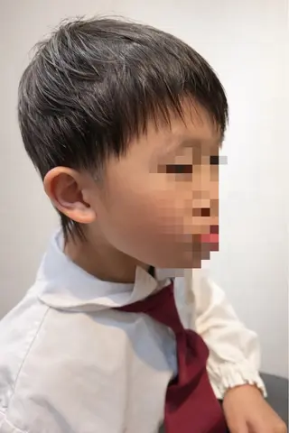 キッズ 堀岡 さやかのヘアスタイル